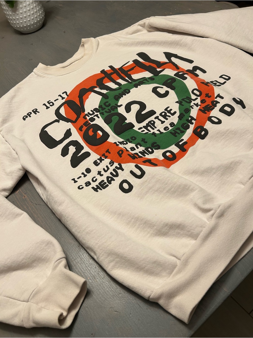 2022 Coachella sweatshirt ⭐️